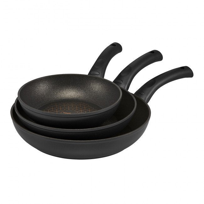 Cast Aluminium Skillet Triple Pack 20cm, 24cm and 28cm