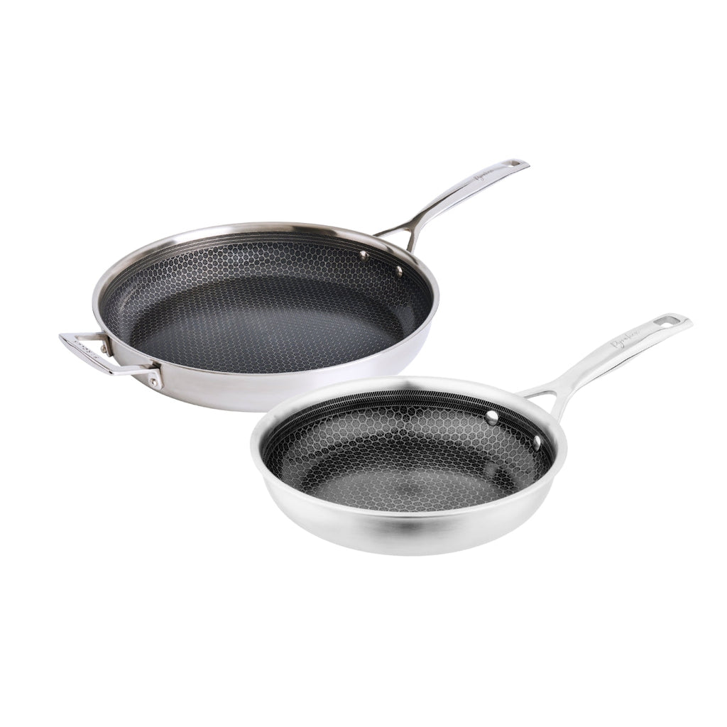 2 Piece Fry Pan Set - 26cm and 32cm
