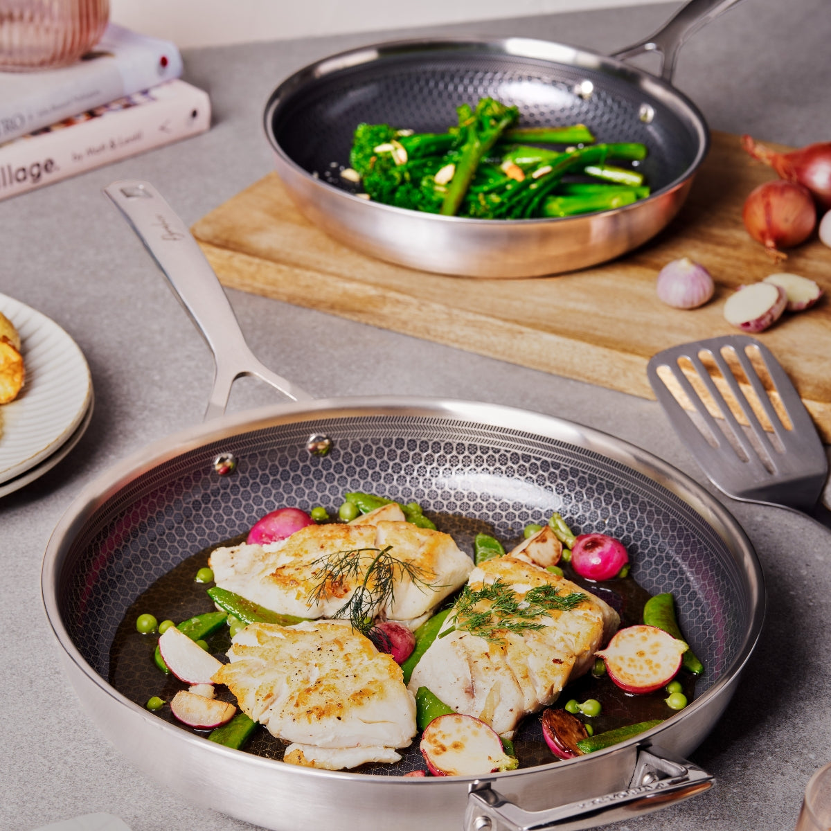 2 Piece Fry Pan Set - 26cm and 32cm
