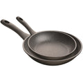 Stone-Effect Non-Stick Frypan Twin Pack 24cm and 30cm