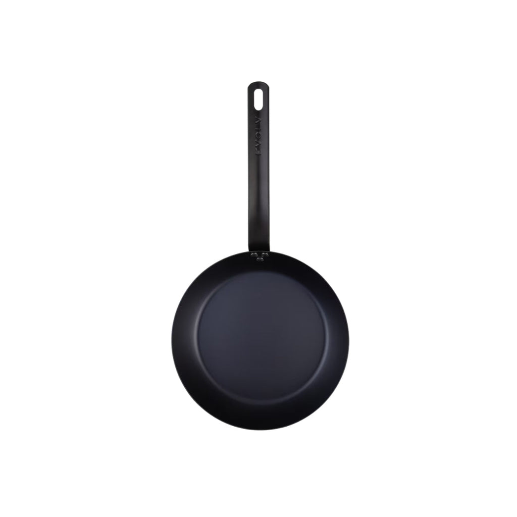 Pre-Seasoned Carbon Steel Fry Pan 24cm
