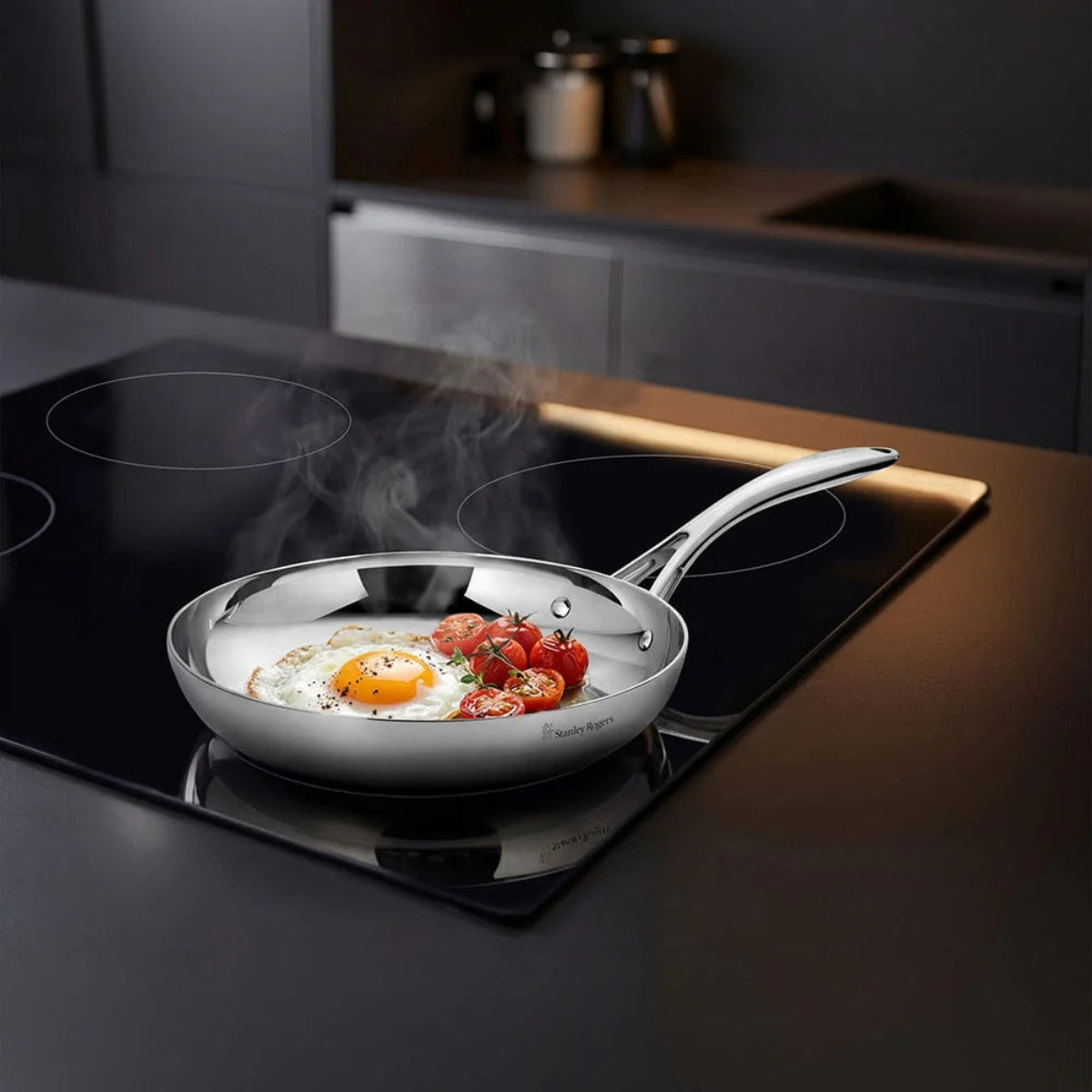 Tri-Ply Stainless Steel Frypan 20cm