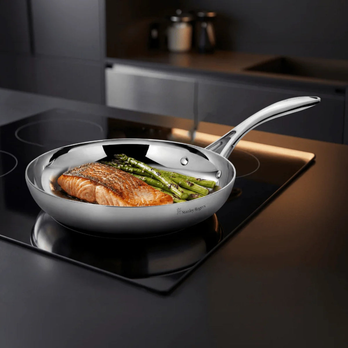 Tri-Ply Stainless Steel Frypan 24cm
