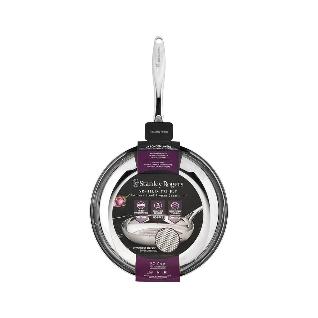 Tri-Ply Stainless Steel Frypan 28cm