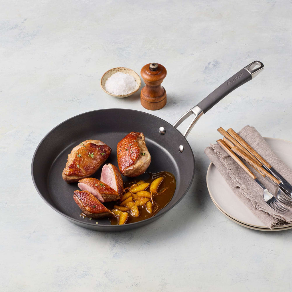 Hard Anodised French Skillet 28cm