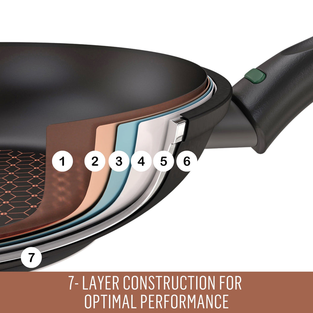 Cast Aluminium Open French Skillet 32cm