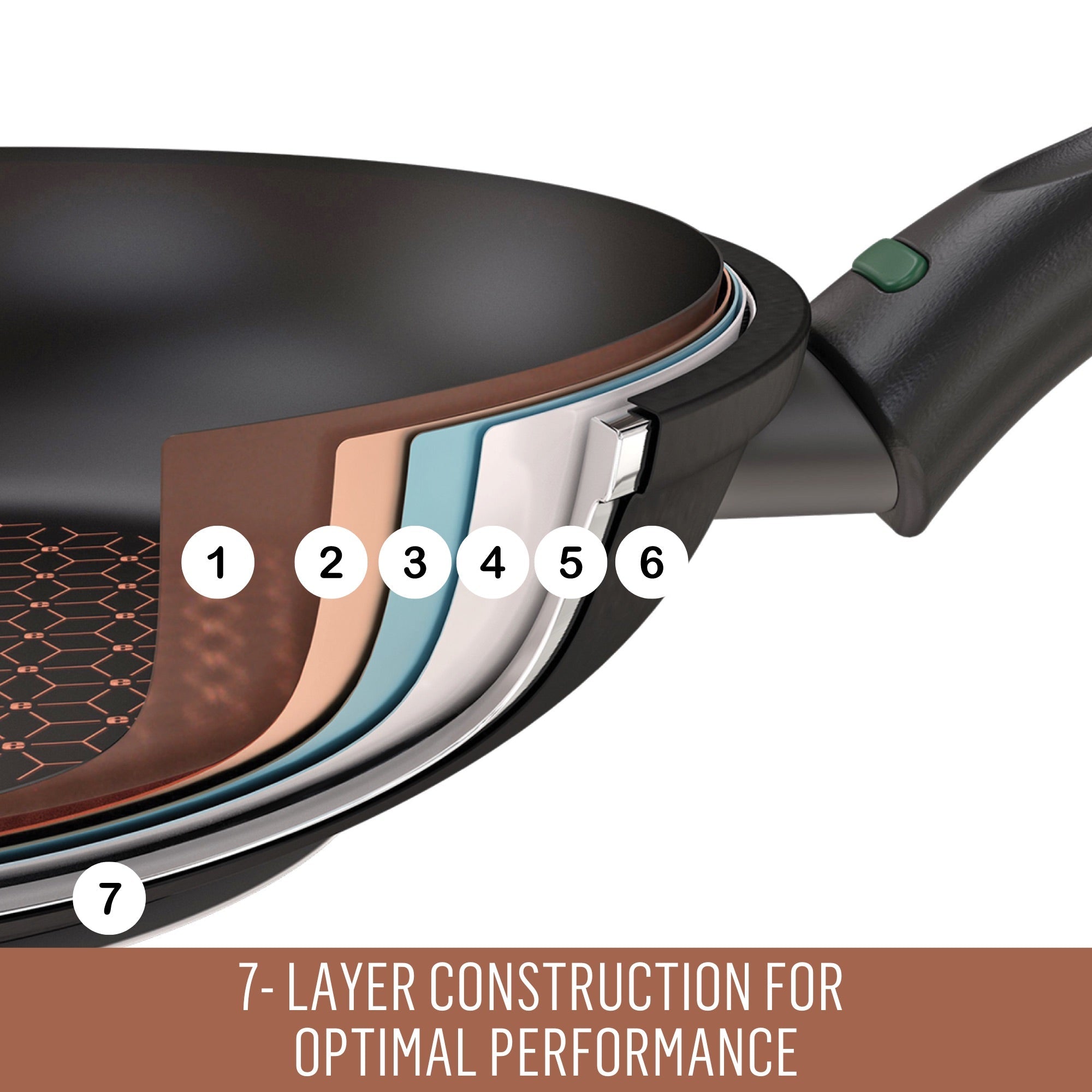Cast Aluminium Open French Skillet 32cm