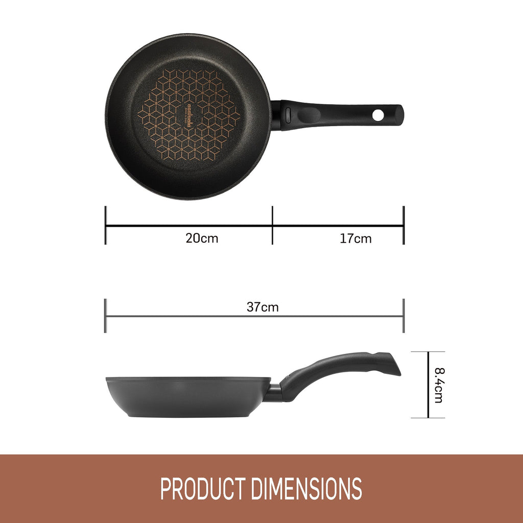 Cast Aluminium Open French Skillet 20cm