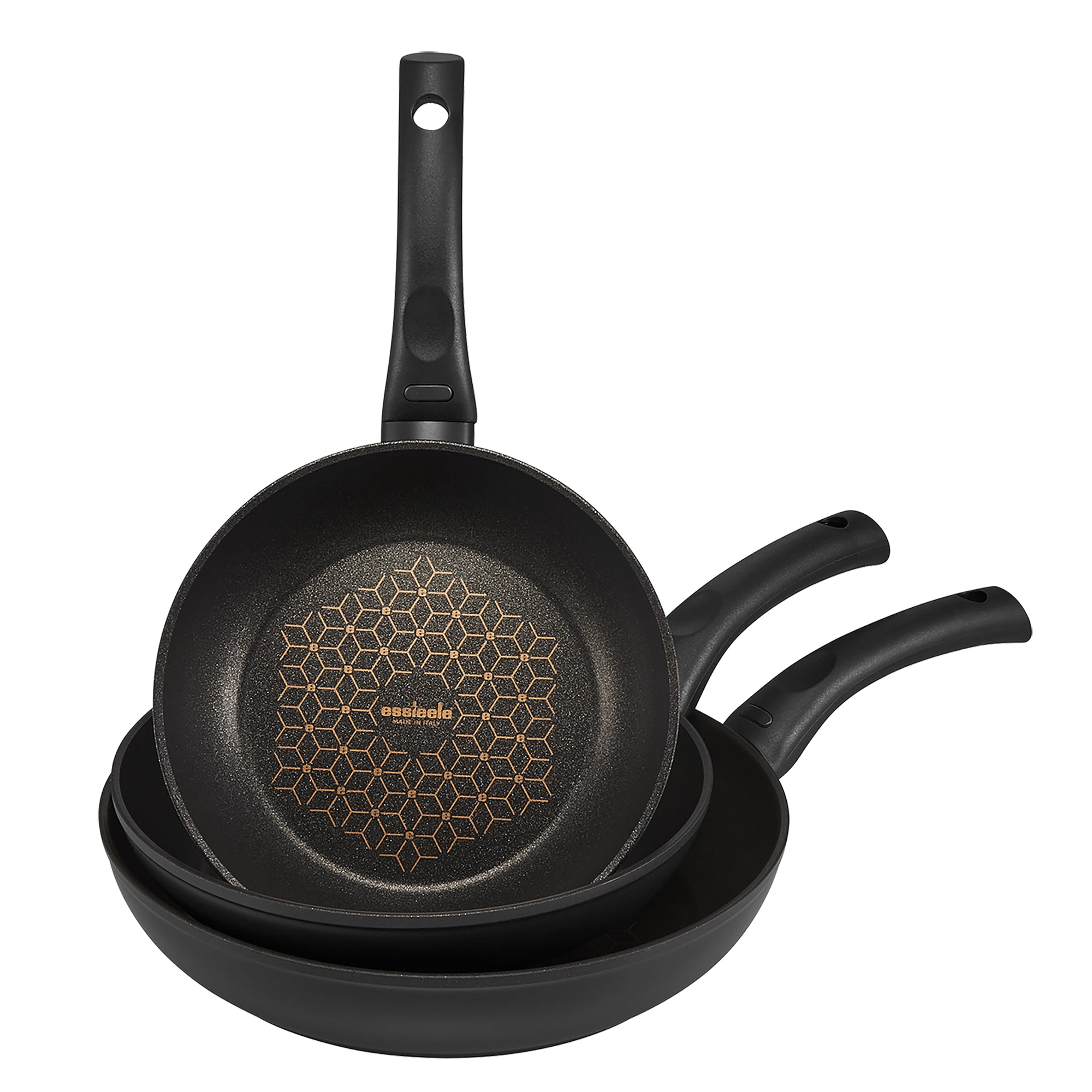 Cast Aluminium Skillet Triple Pack 20cm, 24cm and 28cm