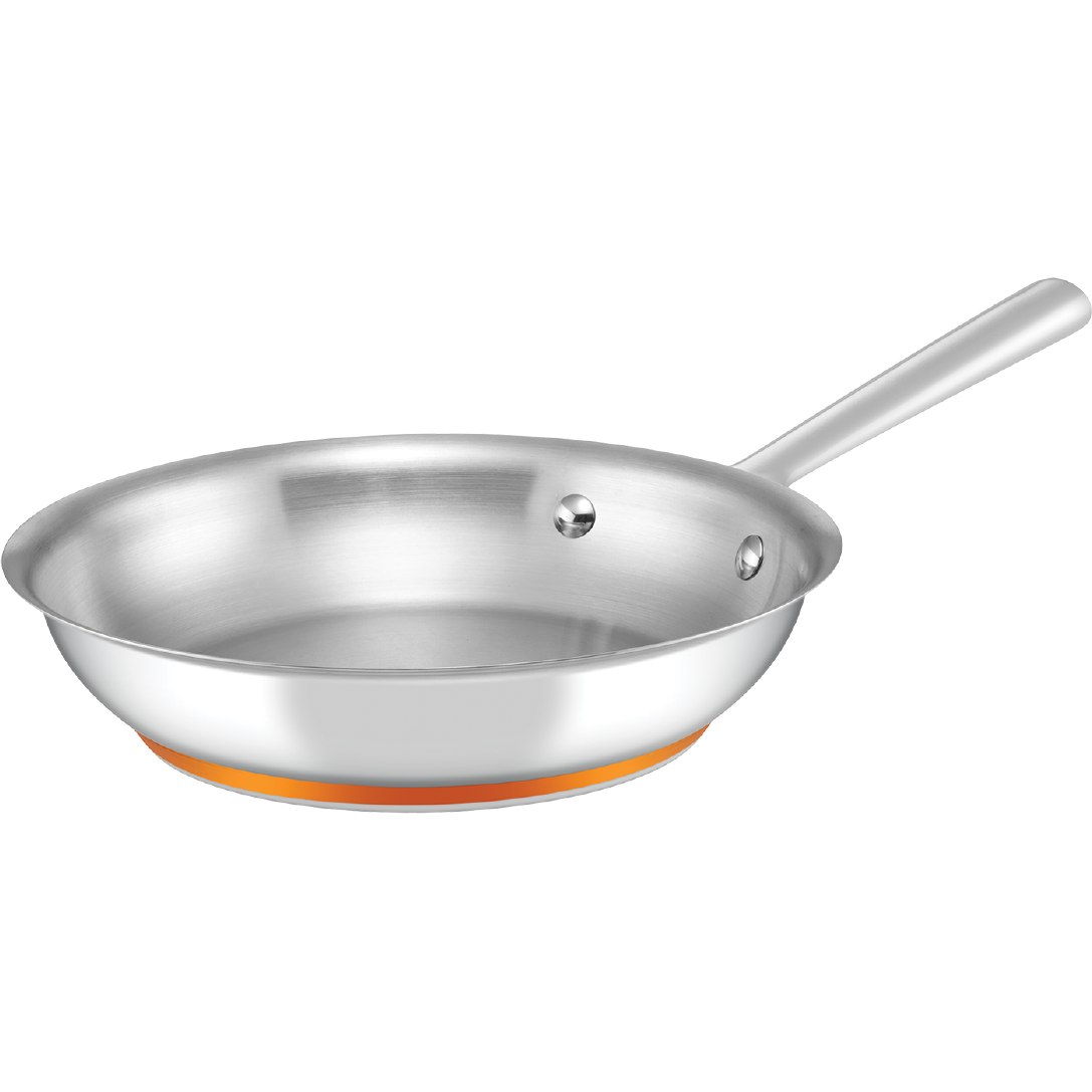 Stainless Steel Open French Skillet 24cm