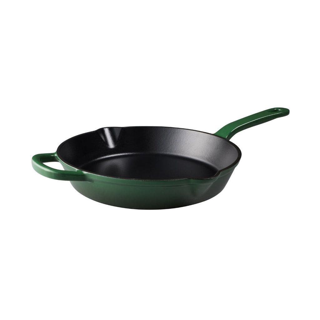 Cast Iron Frypan English Racing Green 26cm Gift Boxed