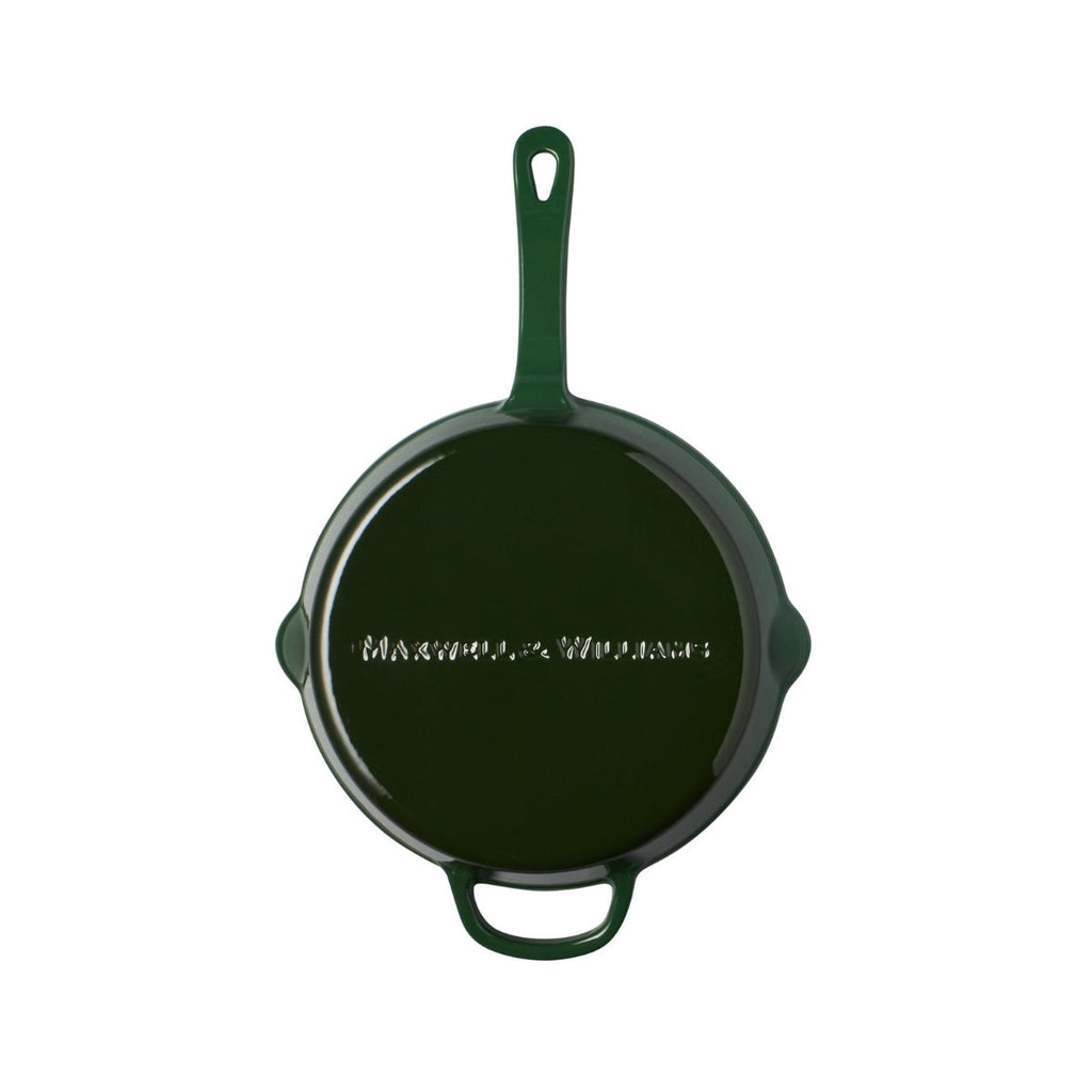 Cast Iron Frypan English Racing Green 26cm Gift Boxed