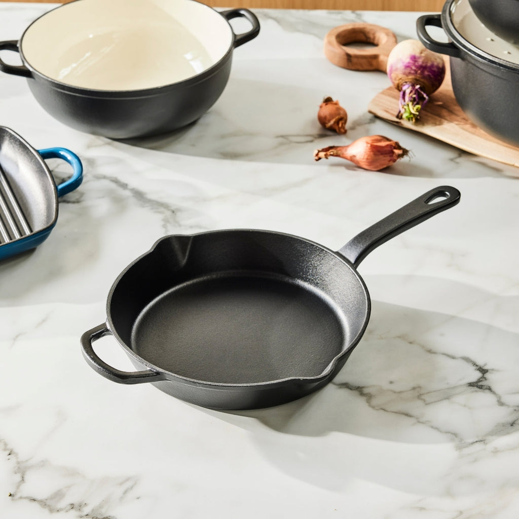 Cast Iron Frypan Black 26cm Gift Boxed