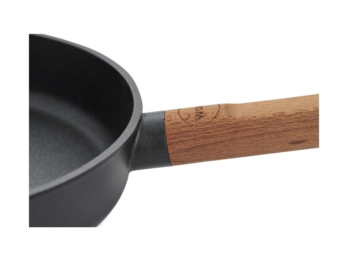Wooden Handle Frypan 24cm