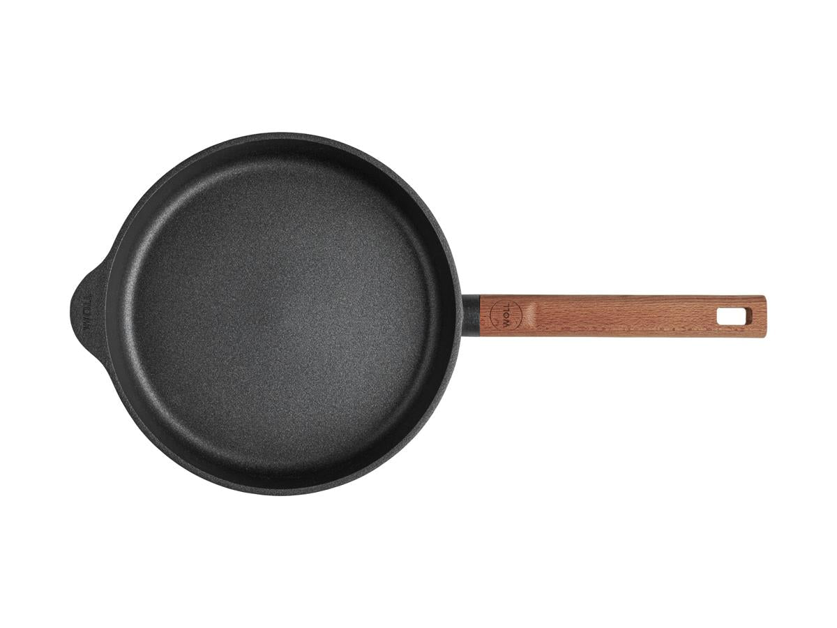 Wooden Handle Frypan 24cm