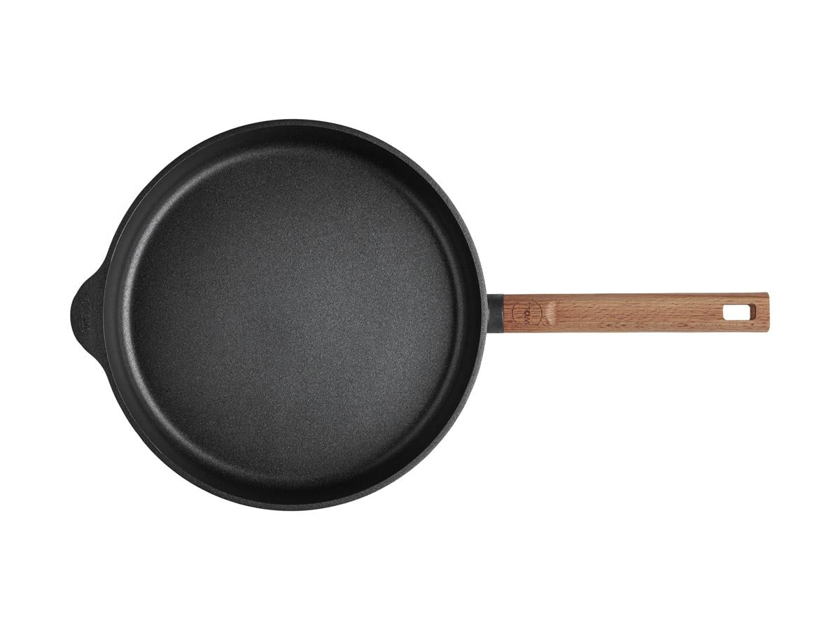 Wooden Handle Frypan 28cm